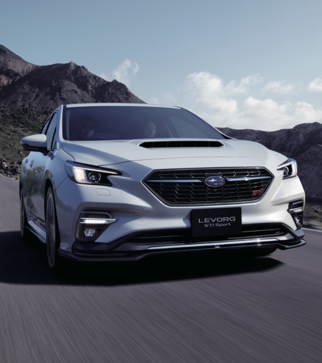 レヴォーグ STI Sport フロントスタイル