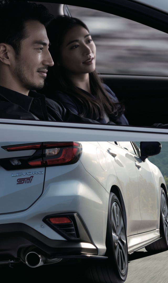 レヴォーグ STI Sport リヤスタイル