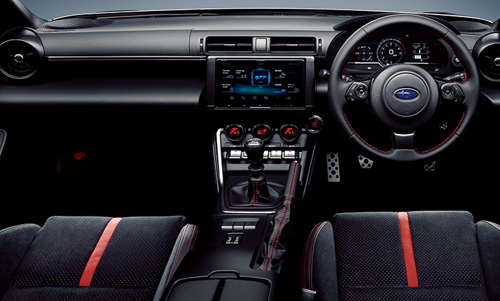 SUBARU BRZ コクピット インストルメントパネル